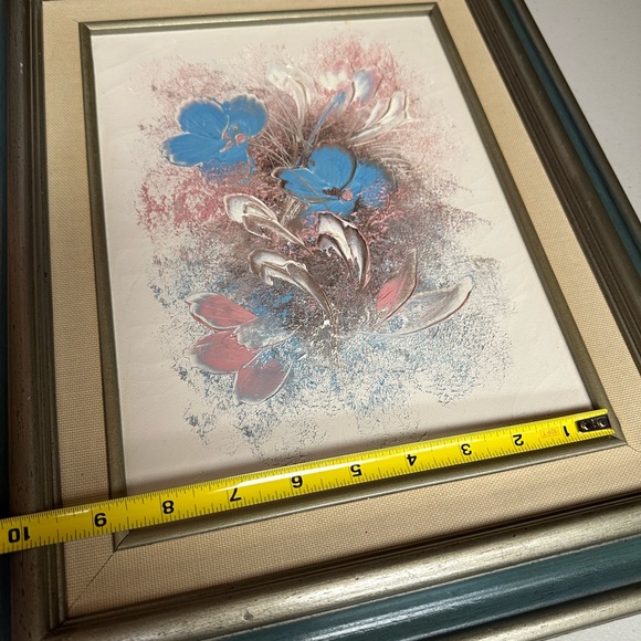 Vintage Signed Framed Art Original Oil painting on canvas - Picture 12 of 12